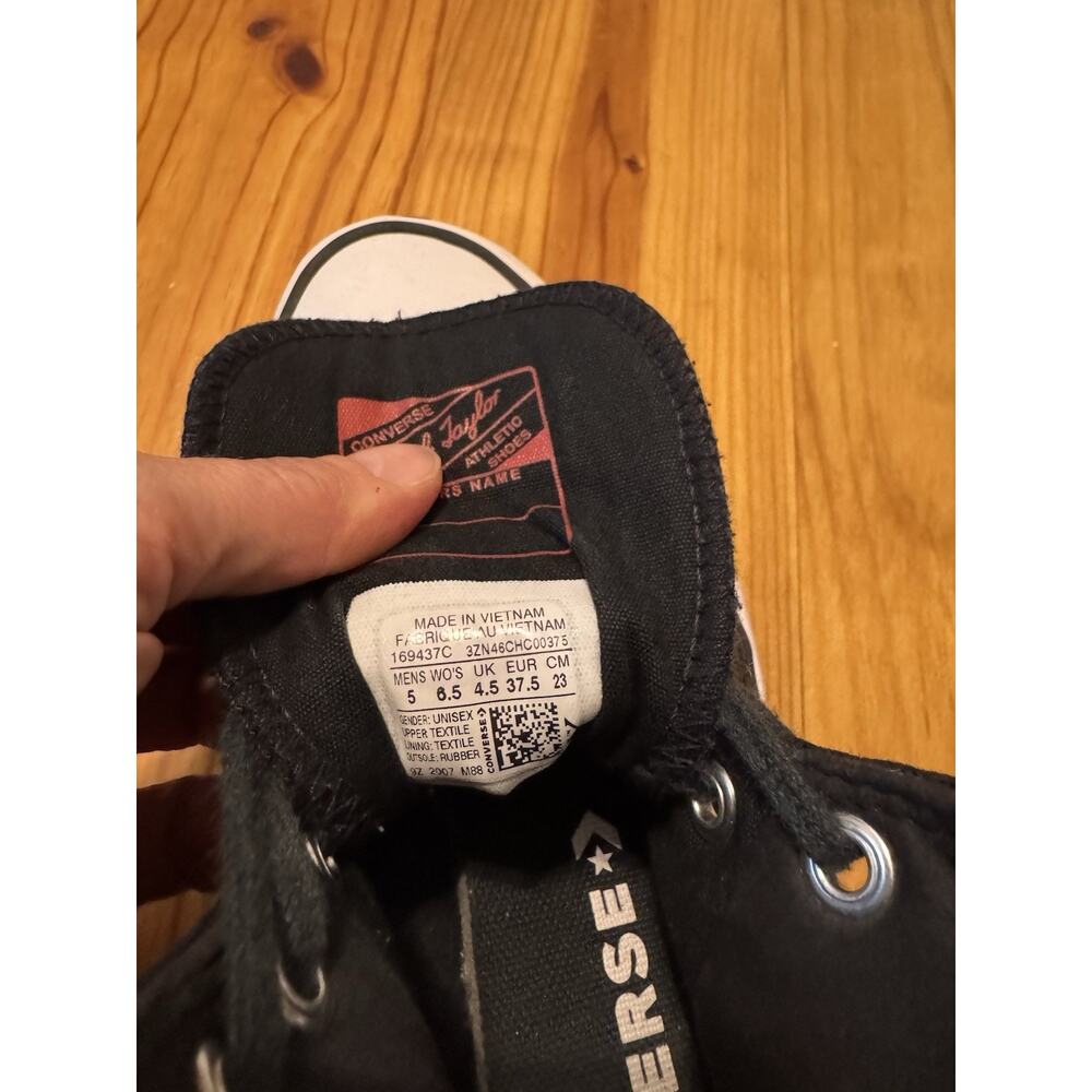 🔥 Converse Chuck Taylor All Star Run Star Hike High Black Ice SIZE M 5 W 6.5 - Picture 12 of 13